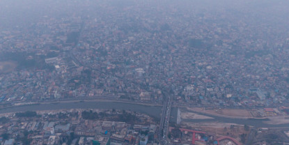 काठमाडौँको वायु प्रदूषण अस्वस्थ तहमा 