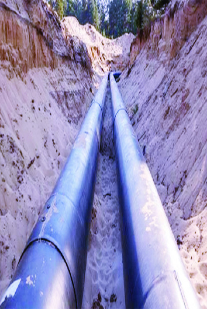 दार्चुला सदरमुकाममा खानेपानी पाइप लाइनको काम धमाधम