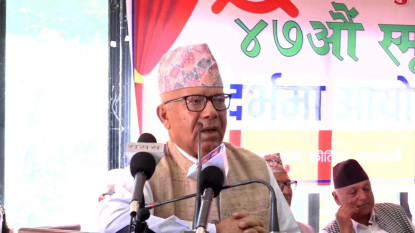 पार्टीविरुद्ध गलत प्रचार भए प्रतिवाद गर्नुपर्छ : अध्यक्ष नेपाल