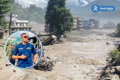 एसएसपी दीप शमशेरको नेतृत्वमा नेपाल प्रहरीको विशेष उद्धार टोली रसुवातर्फ प्रस्थान