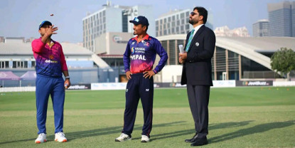 विश्वकप लिग-२ : युएईविरुद्ध नेपालले पहिला ब्याटिङ गर्दै