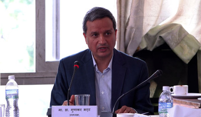 तीन तहबीच समन्वय अभावले विकास आयोजना कार्यान्वयनमा समस्या: उपाध्यक्ष डा. भट्ट