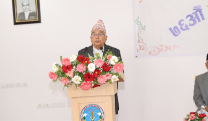 सुशासन, सेवा प्रवाह र विकास नै जनताको मुख्य अपेक्षाः राष्ट्रपति पौडेल