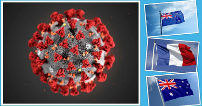 न्युजिल्याण्ड, फ्रान्स र अष्ट्रेलियामा फेरि बढ्यो कोरोना