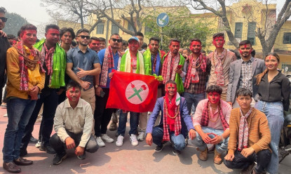 त्रिचन्द्रको स्ववियु सभापतिमा नेविसंघका कोइराला विजयी