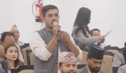 पिलाङ पहिरोबारे सांसद खरेलको ध्यानाकर्षण, तत्काल समाधानको माग