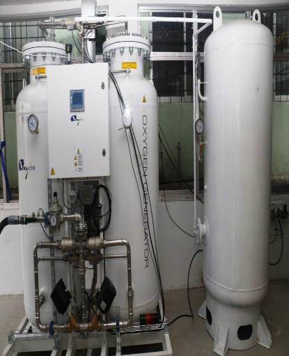 पर्वत अस्पतालमा अक्सिजन प्लान्ट स्थापना