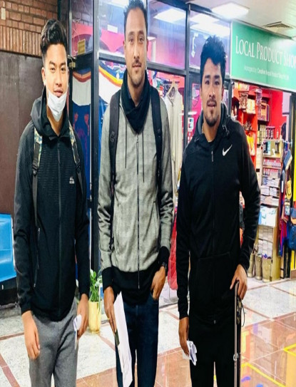 टी–१० क्रिकेट लिग खेल्न पारस, कुशल र करण युएईतर्फ