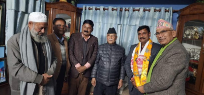 रौतहट २ का स्वतन्त्र सांसद किरण साह एमालेमा प्रवेश