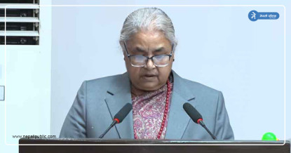 संसद्‌मा पहिलो पटक सम्बोधन गर्दै प्रधानमन्त्री कार्कीले के भनिन् ?