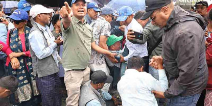 शिक्षक आन्दोलनमा ६५ जना घाइते