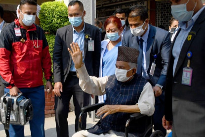 राष्ट्रपति पौडेल आज डिस्चार्ज हुँदै
