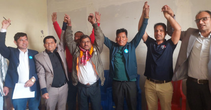 नाउपा नेपालका उम्मेदवार रास्वपा प्रवेश