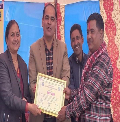 दुई छोरी जन्माउने २६ दम्पती सम्मानित