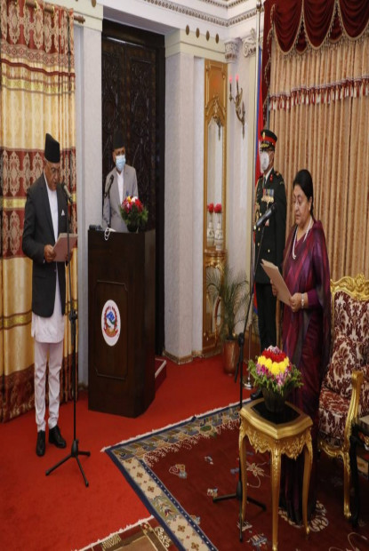 अमेरिकाका लागि नेपाली राजदूत खत्रीले लिए शपथ