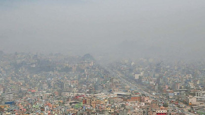 काठमाडौँ  विश्वकै चौथो प्रदूषित सहरको सूचीमा 