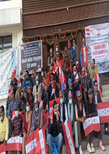 सानेपामा डडेल्धुरा कांग्रेसको रिले अनशन सुरु