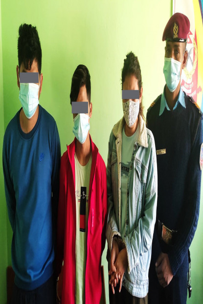 जबर्जस्ती यौन कार्यमा लगाउने तीन जना पक्राउ