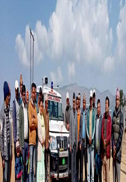 चन्दा सङ्कलन गरेर एम्बुलेन्स सञ्चालन