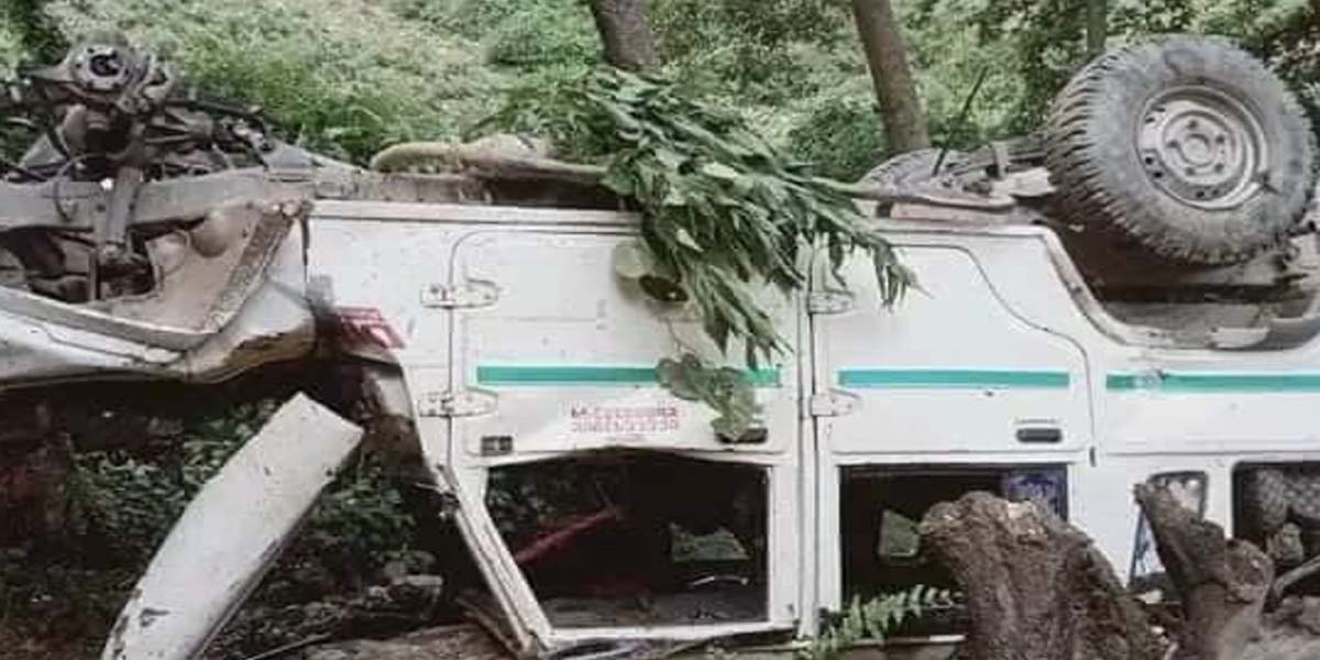 प्युठानमा जीप दुर्घटना तीन जनाको मृत्यु 