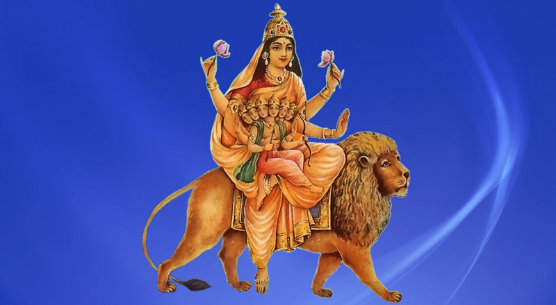 आज स्कन्दमाताको पूजा आराधना गरिँदै    