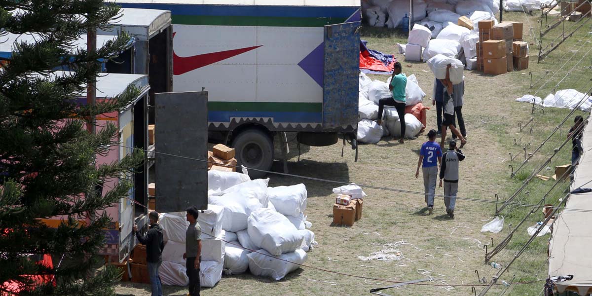 १८ जिल्लामा समानुपातिक निर्वाचन प्रणालीतर्फको मतपत्र ढुवानी