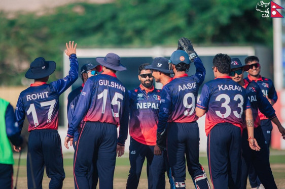 टी–२० विश्वकप छनोटको सुपर सिक्समा नेपालले यूएई, कतार, ओमान र सामोआसँग खेल्ने