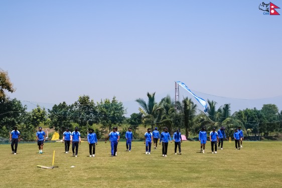 त्रिदेशीय टी–२० शृङ्खला : नेपालले पहिलो खेलमा यूएईसँग खेल्ने