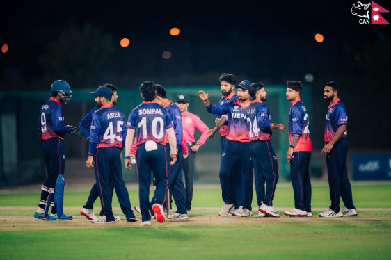 नेपाली क्रिकेट टोलीले आज कतारसँग अभ्यास खेल खेल्दै