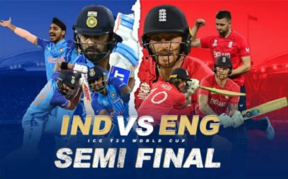 टी–ट्वान्टी विश्वकप : दोस्रो सेमिफाइनलमा आज भारत र इंग्ल्यान्ड भिड्दै