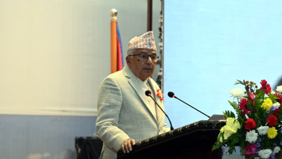 उत्पादन र रोजगारी बढाउन राष्ट्रपतिको जोड