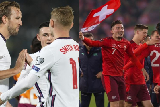 स्विट्जरल्यान्ड र इंग्ल्यान्ड विश्वकप छनोट