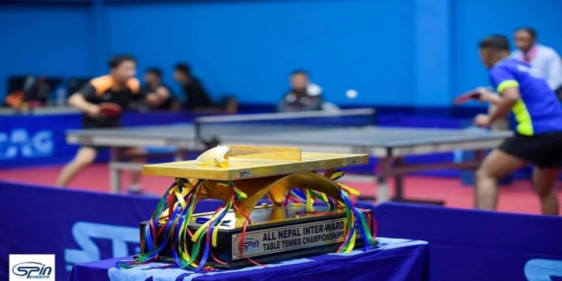 राष्ट्रव्यापी अन्तर वडा टेबलटेनिस भोलिदेखि