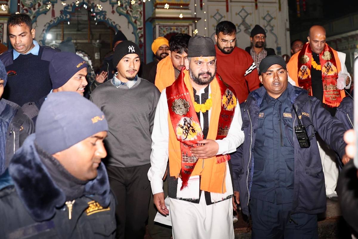 जनकपुरधामबाट बालेनको राजनीतिक यात्रा सुरु