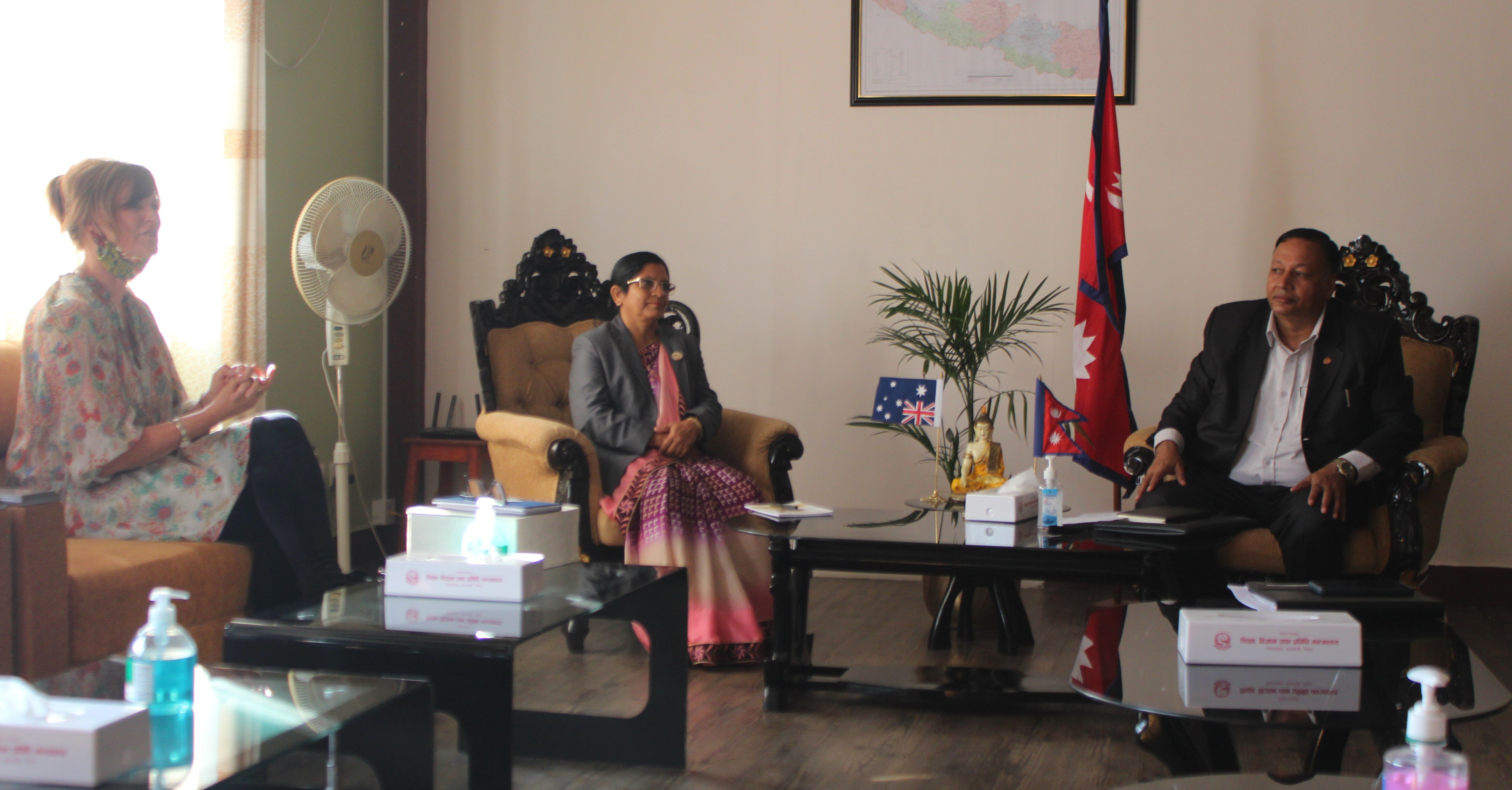 अष्ट्रेलिया सरकारलाई छात्रवृत्तिको कोटा बढाउन आग्रह