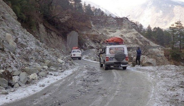 आजदेखि बेनी–जोमसोम सडक दैनिक पाँच घण्टा बन्द हुने