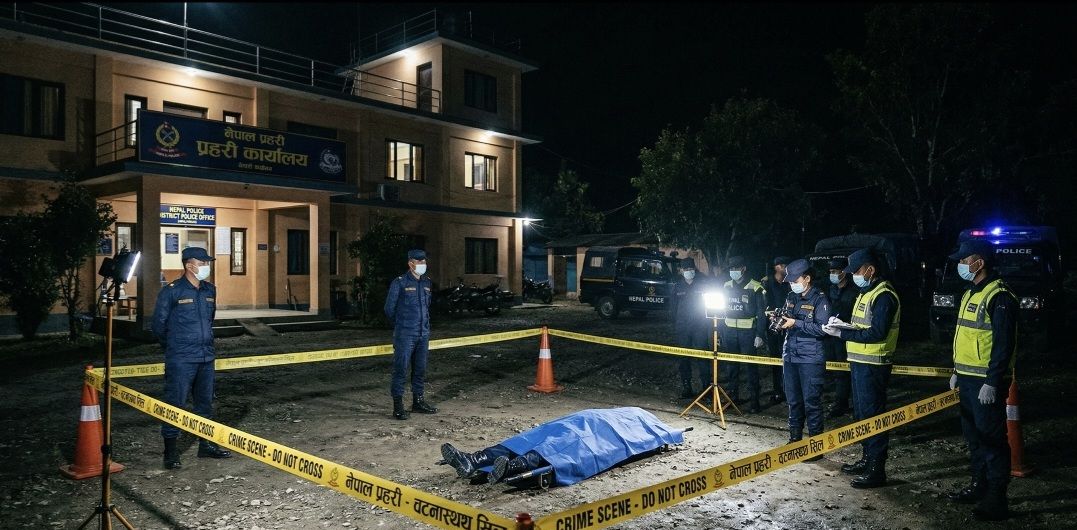 छतबाट खसेर एक प्रहरी जवानको मृत्यु