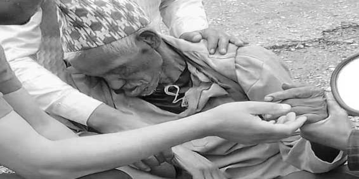 मतदानपछि फर्किंदै गर्दा एक वृद्धको मृत्यु