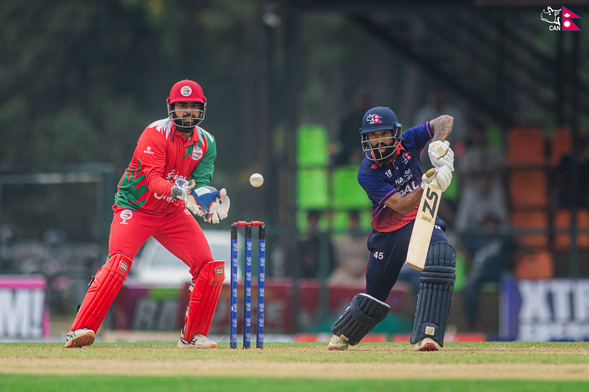 ओमानसँग नेपाल १०२ रनले पराजित