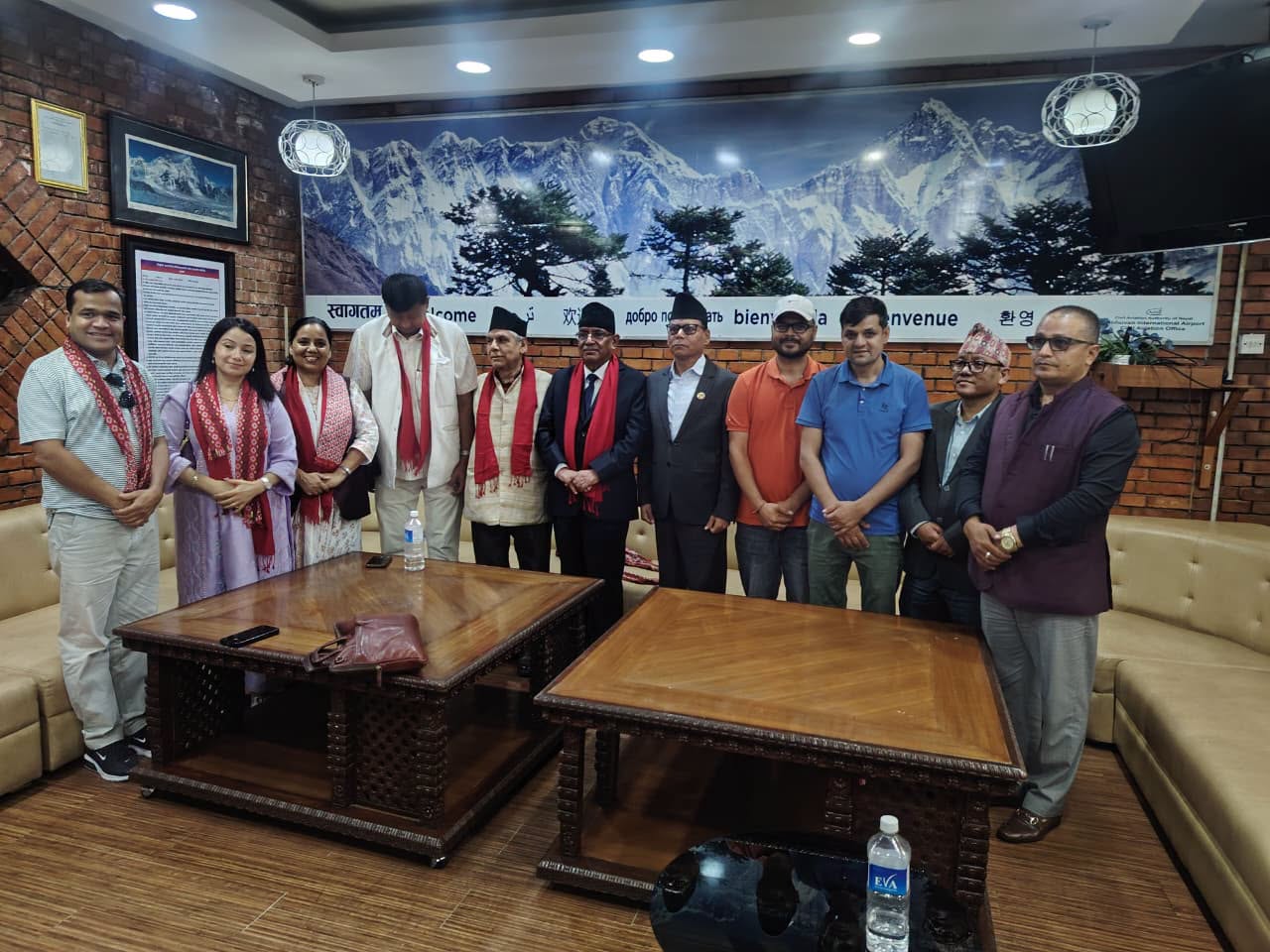  पुष्पकमल दाहाल ‘प्रचण्ड’ श्रीलंका प्रस्थान