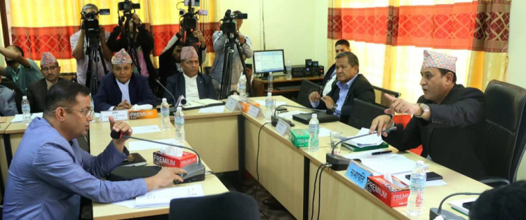 एमालेले माग्यो रामहरि खतिवडाको राजीनामा