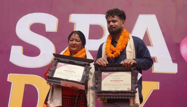 लोकेश बम र शेर मल्ललाई ‘एसपीए सम्मान’