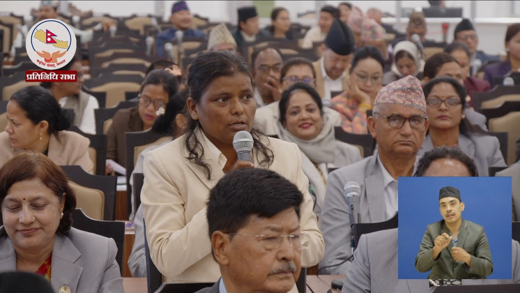 सदनमा उठ्यो सांसदले विदेशी महिलालाई अलपत्र पारेको विषय