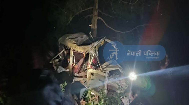 बैतडी जीप दुर्घटना : मृत्यु हुनेको संख्या पाँच पुग्यो