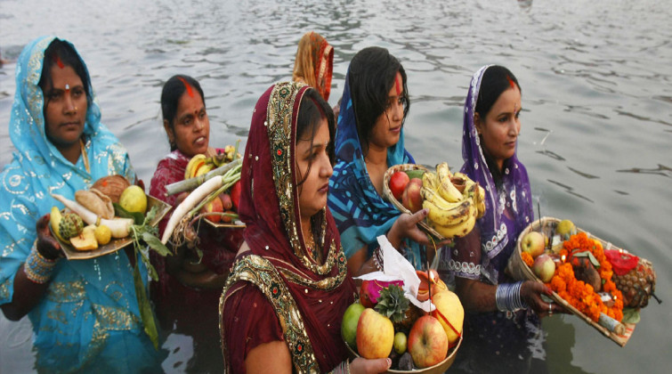 छठ पर्व शुरू, आज ‘नहाय खाय’ विधि गरिँदै