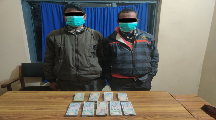 ६ लाख ५४ हजार रकम सहित दुई हुण्डी कारोवारी पक्राउ