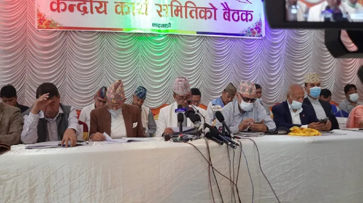 राजतन्त्र र हिन्दू राष्ट्र पुनःस्थापनाका लागि भदौमा आन्दोलन गर्ने राप्रपाको निर्णय