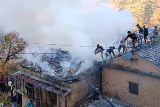 बाजुरामा जलेर एक शिशुको मृत्यु