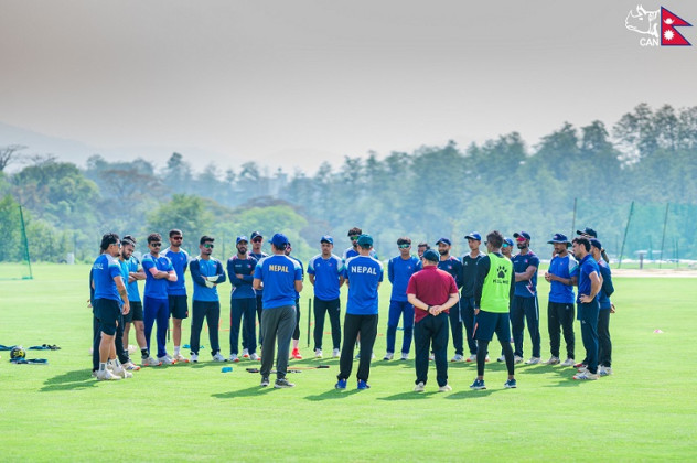 आइसिसी क्रिकेट विश्वकप लिग–२ का लागि नेपाली राष्ट्रिय टोली घोषणा