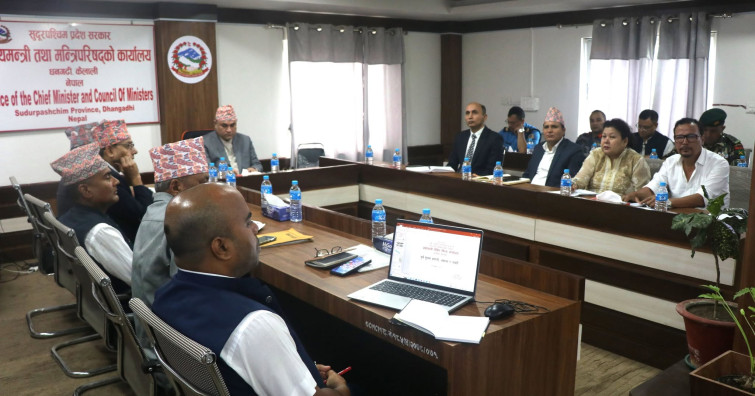 विपद्को पूर्व तयारी र प्रतिकार्यका लागि उच्च सतर्क रहन मुख्यमन्त्री शाहको निर्देशन 